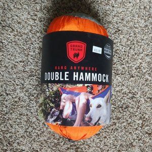 Grand Truck Double Hammock Orange & Blue New W/tag